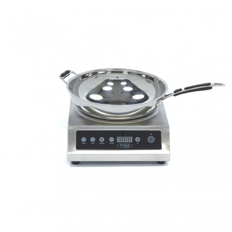 Wok Cooker - 26cm - 3500W - Induction