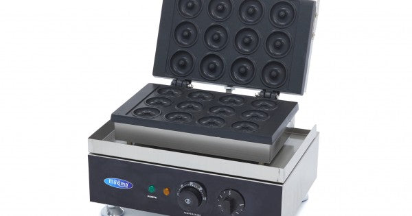 Donut Maker - 12 Mini Donuts - Ã˜5cm - with Built-in Timer