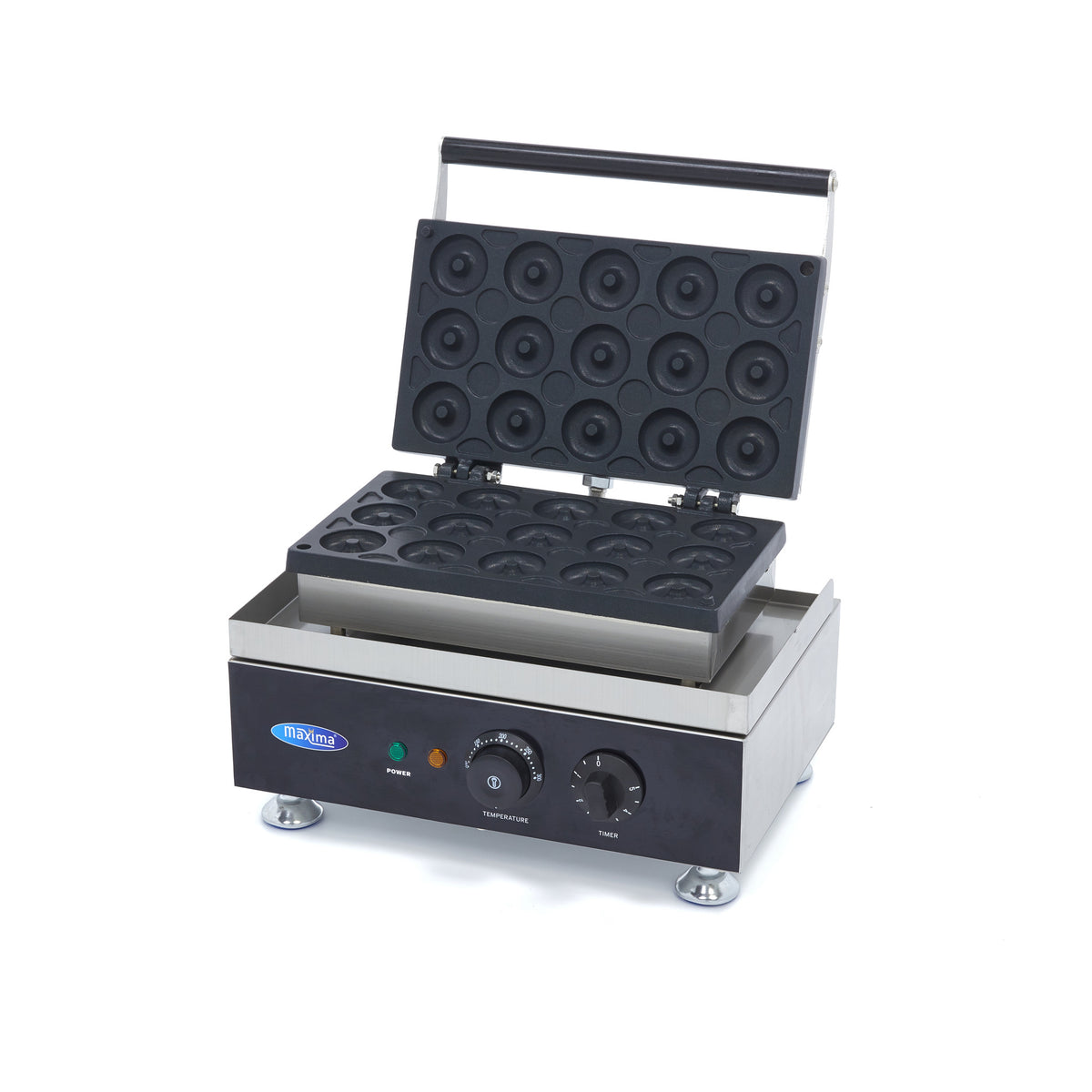 Donut Maker - 15 Mini Donuts - with Built-in Timer