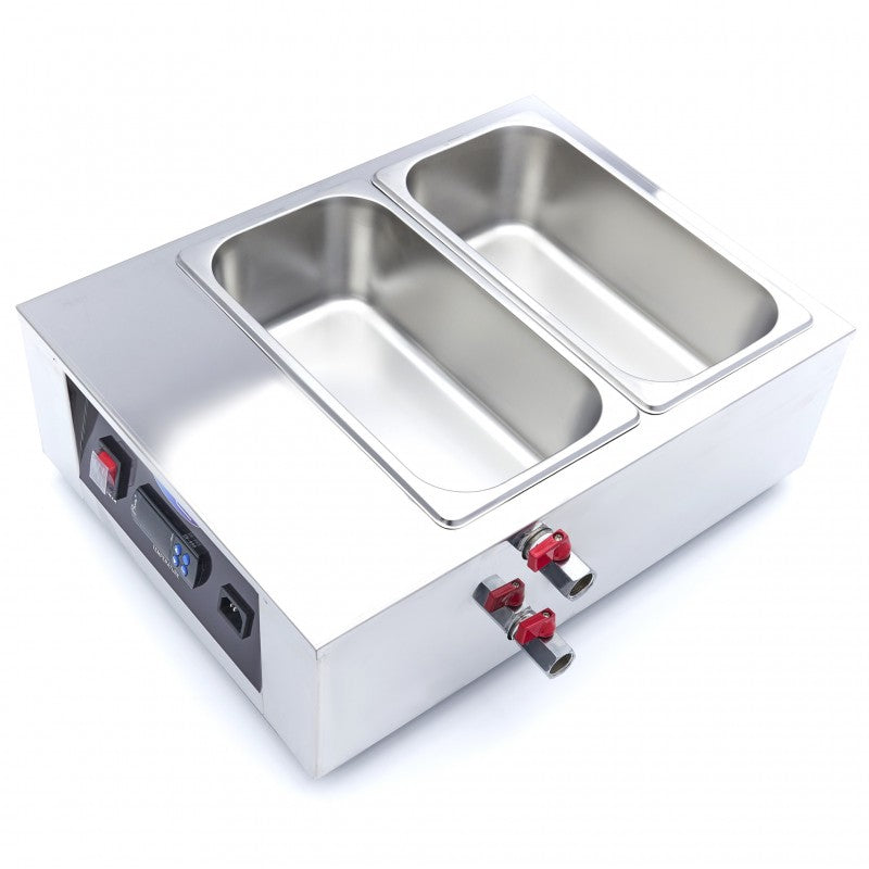 Chocolate Melter - 2 x 1/3 GN 100 mm
