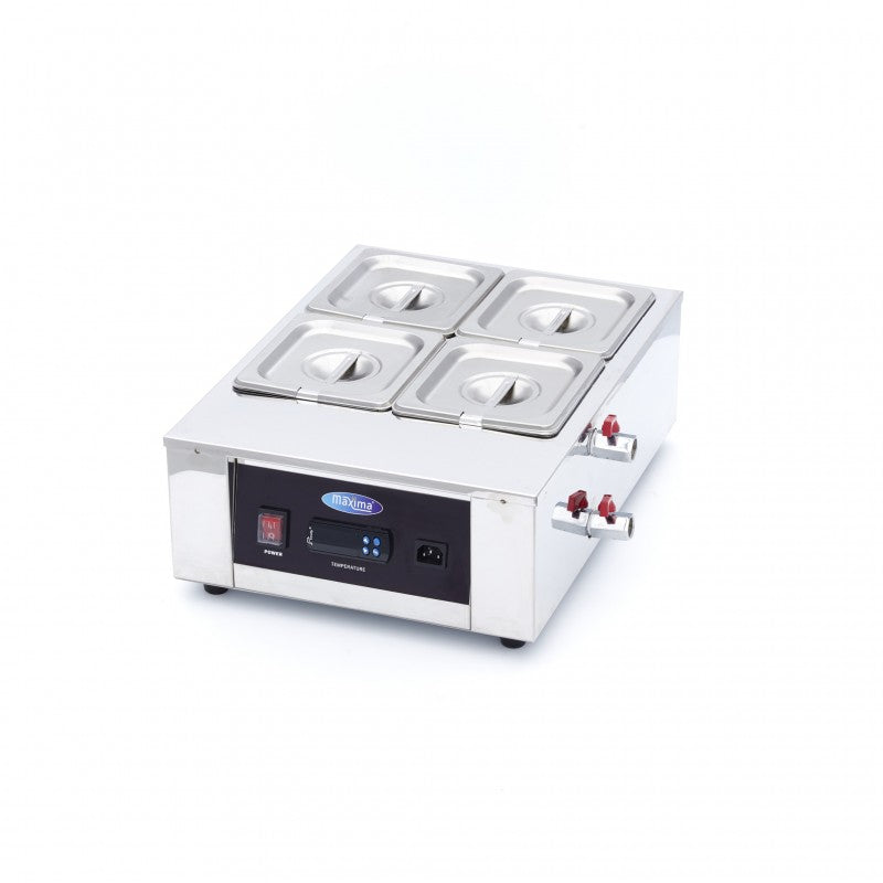 Chocolate Melter - 4 x 1/6 GN 100 mm