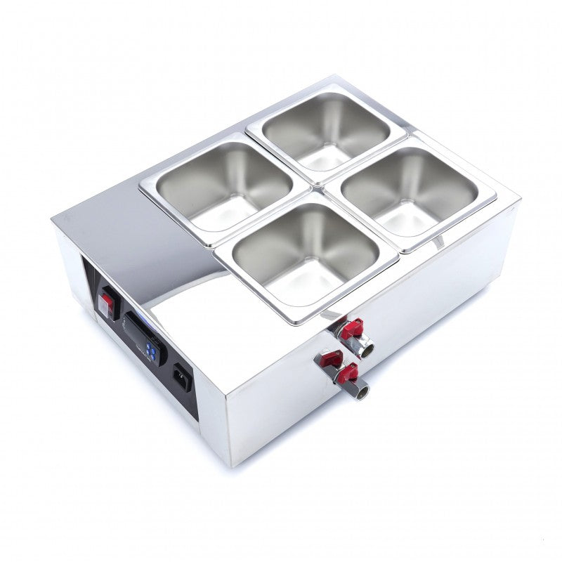 Chocolate Melter - 4 x 1/6 GN 100 mm