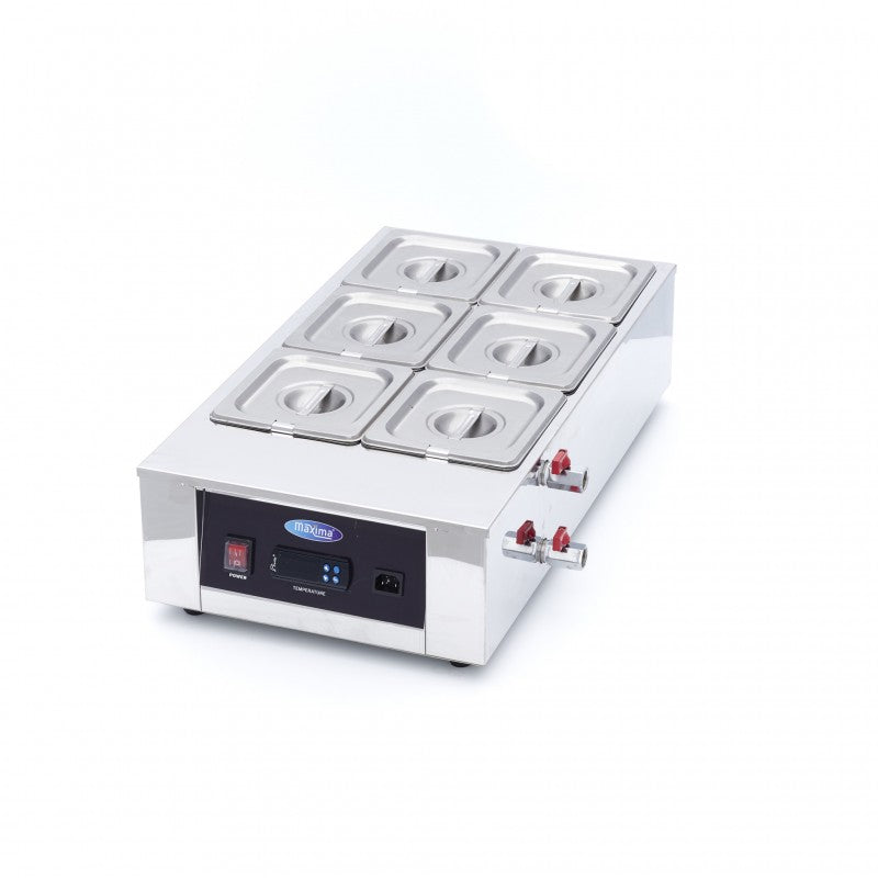 Chocolate Melter - 6 x 1/6 GN 100 mm