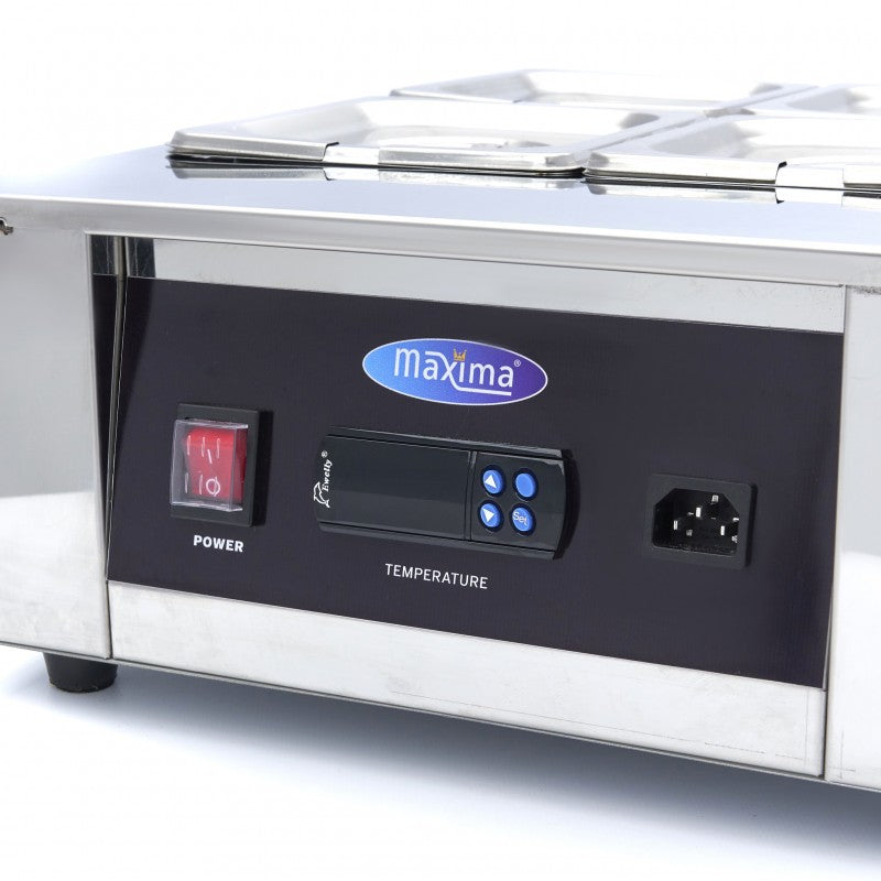 Chocolate Melter - 6 x 1/6 GN 100 mm