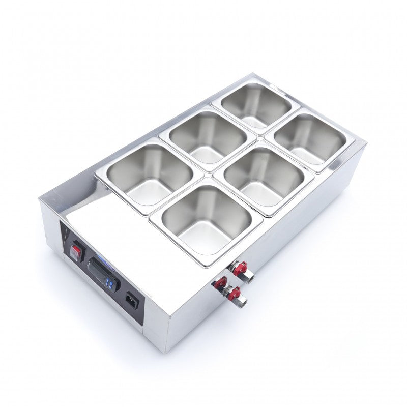 Chocolate Melter - 6 x 1/6 GN 100 mm