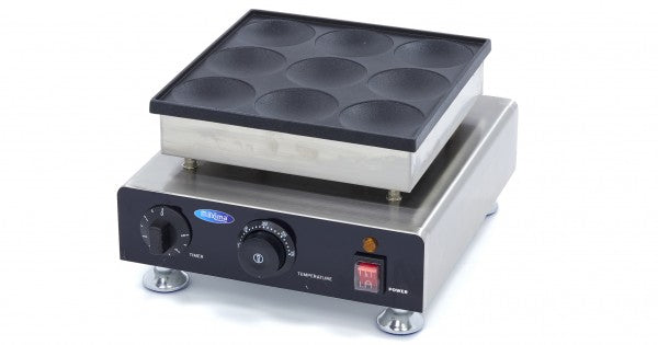 Professional Electric Double Griddle Pancake Maker - 9 Panca
