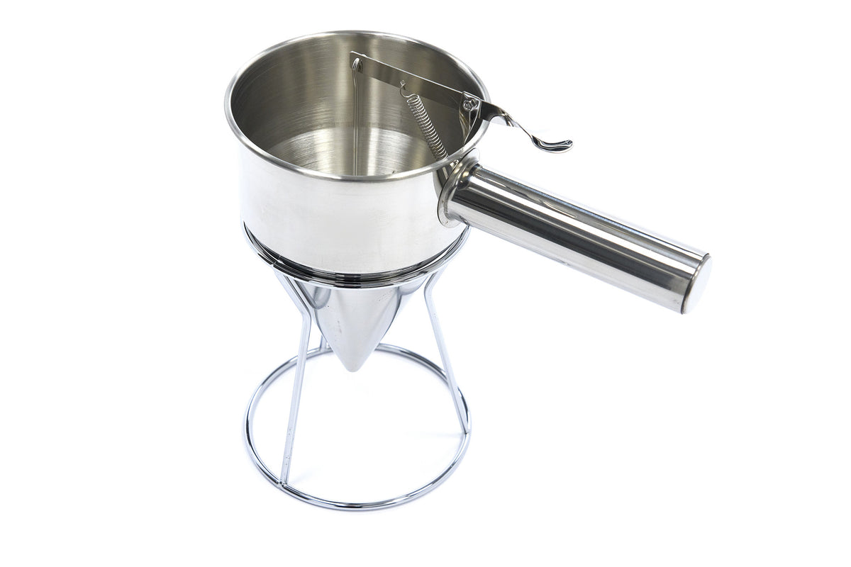 Batter Dispenser - 1,3L - Stainless Steel - incl Dosing Butt