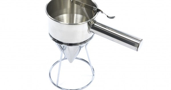 Batter Dispenser - 1,3L - Stainless Steel - incl Dosing Butt