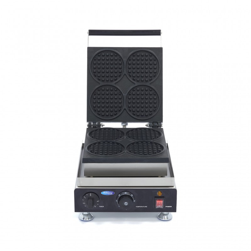 Waffle Maker - 4 Waffles - Mini Rounds