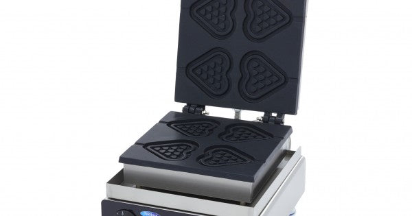 Waffle Maker - 4 Pieces - Hearts on Sticks