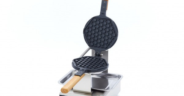Waffle Maker - 1 Waffle - Round Honeycomb Pattern