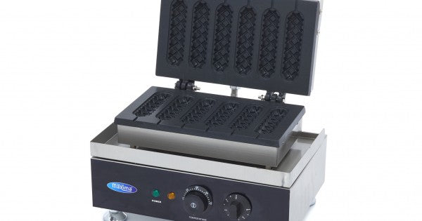 Waffle Maker - 6 Sticks - Corn Dogs - Diamond Pattern