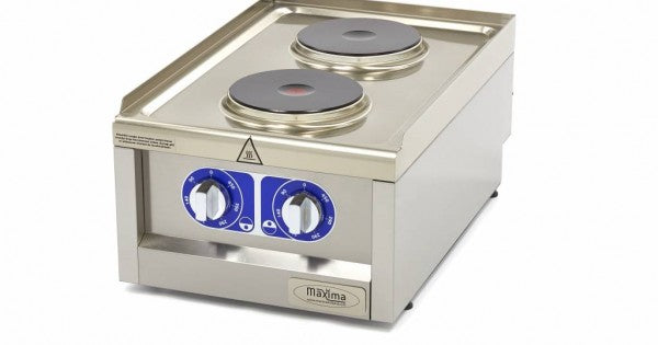 Commercial Grade Cooker - 2 Burners - Single Unit - 60cm Dee