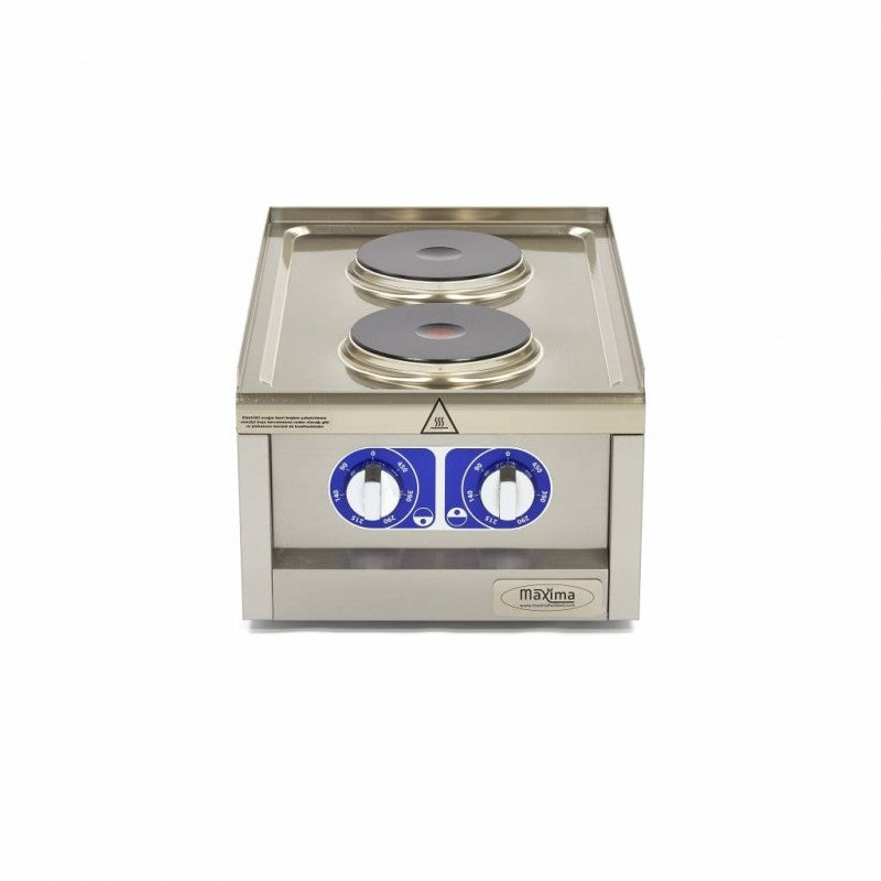 Commercial Grade Cooker - 2 Burners - Single Unit - 60cm Dee