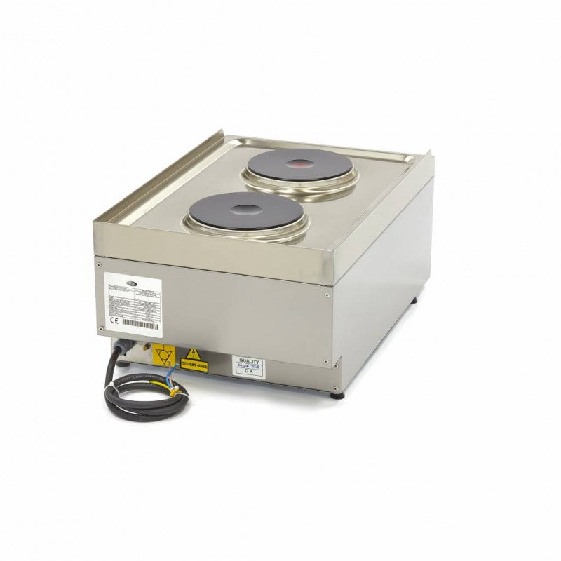 Commercial Grade Cooker - 2 Burners - Single Unit - 60cm Dee