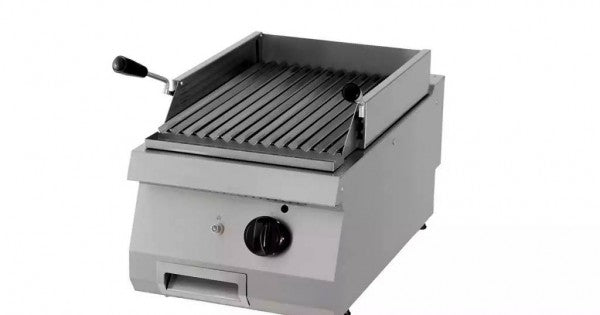 Heavy Duty Lava Stone Grill - Single Unit - 70cm Deep - Gas