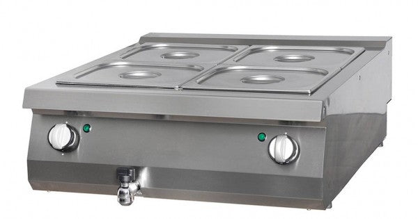Heavy Duty Bain Marie - Double Unit - 70cm Deep - Electric