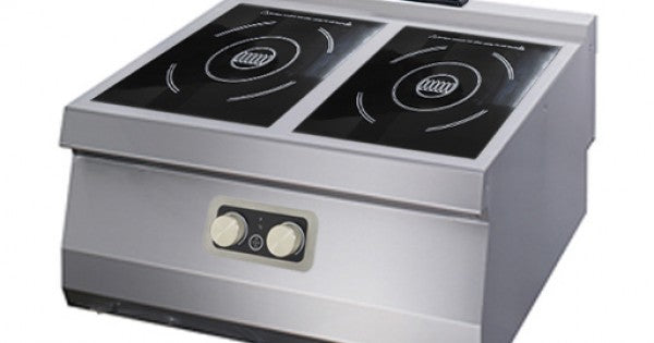 Heavy Duty Induction Cooker - 2 Burners - Double Unit - 70cm