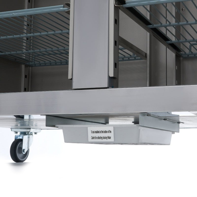 Freezer - 1200L - 6 Adjustable Shelves (2/1GN) - Stainless S