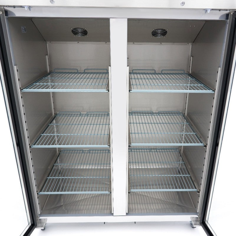 Freezer - 1200L - 6 Adjustable Shelves (2/1GN) - Stainless S