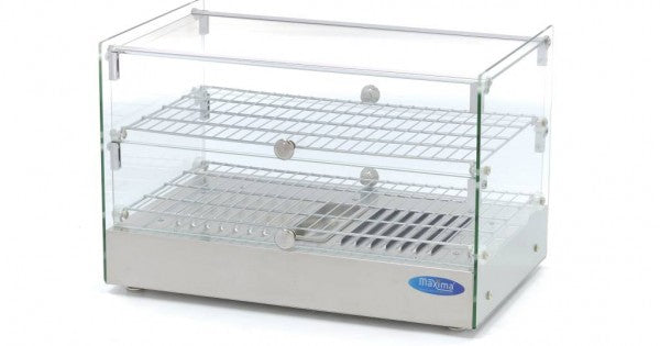 Heated Food Display - 50L - 55cm - 2 Shelves
