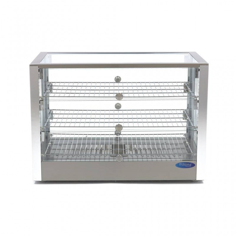 Heated Food Display - 115L - 70cm - 3 Shelves