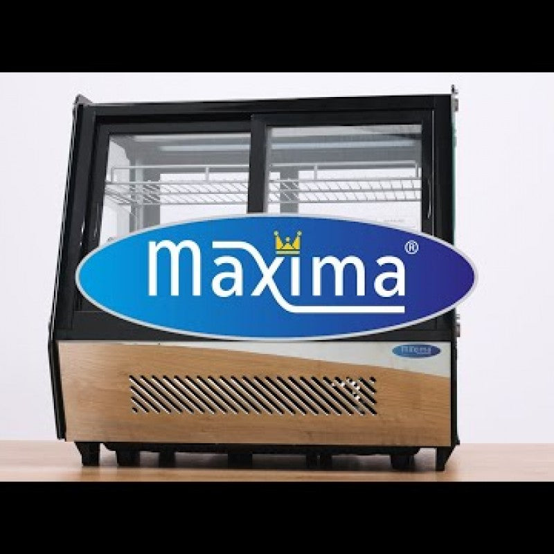 Display Fridge - 125L - 71cm - Front and Rear Sliding Doors