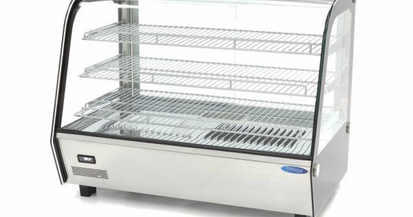 Heated Food Display - 160L - 85,6cm - 3 Shelves