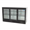 Drinks Fridge - 341L - 3 Sliding Doors - 6 Adjustable Shelve