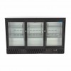 Drinks Fridge - 341L - 3 Sliding Doors - 6 Adjustable Shelve