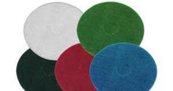 Floor Buffing Pad 17" (5) - BLACK