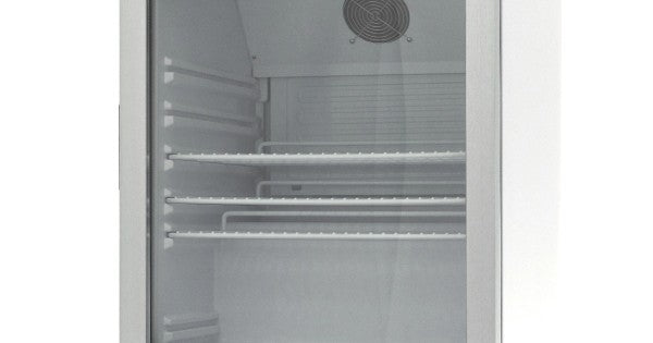 Fridge - 200L - White - with Glass Door
