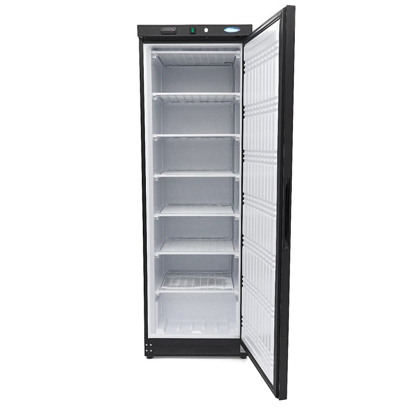 Freezer - 400L - 6 Fixed Shelves - Black