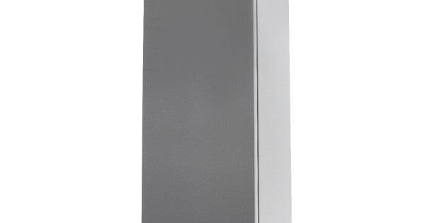 Fridge - 400L - 4 Adjustable Shelves - Stainless Steel