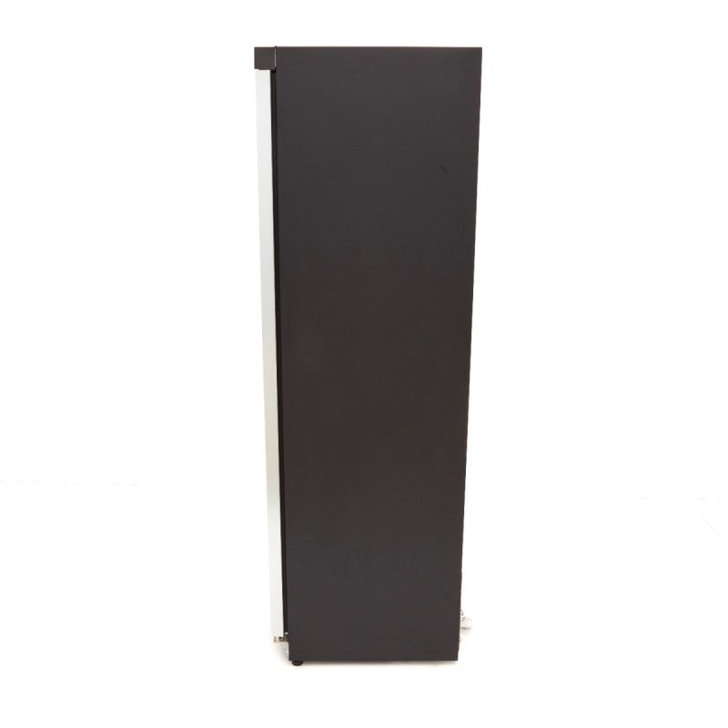 Fridge - 400L - Black - with Glass Door