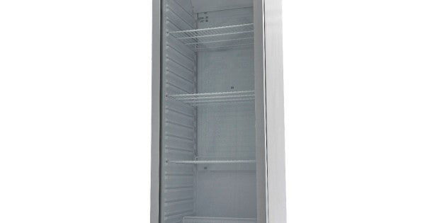 Fridge - 400L - Stainless Steel - with Glass Door