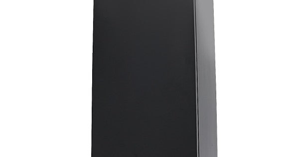 Fridge - 600L - 4 Adjustable Shelves - Black