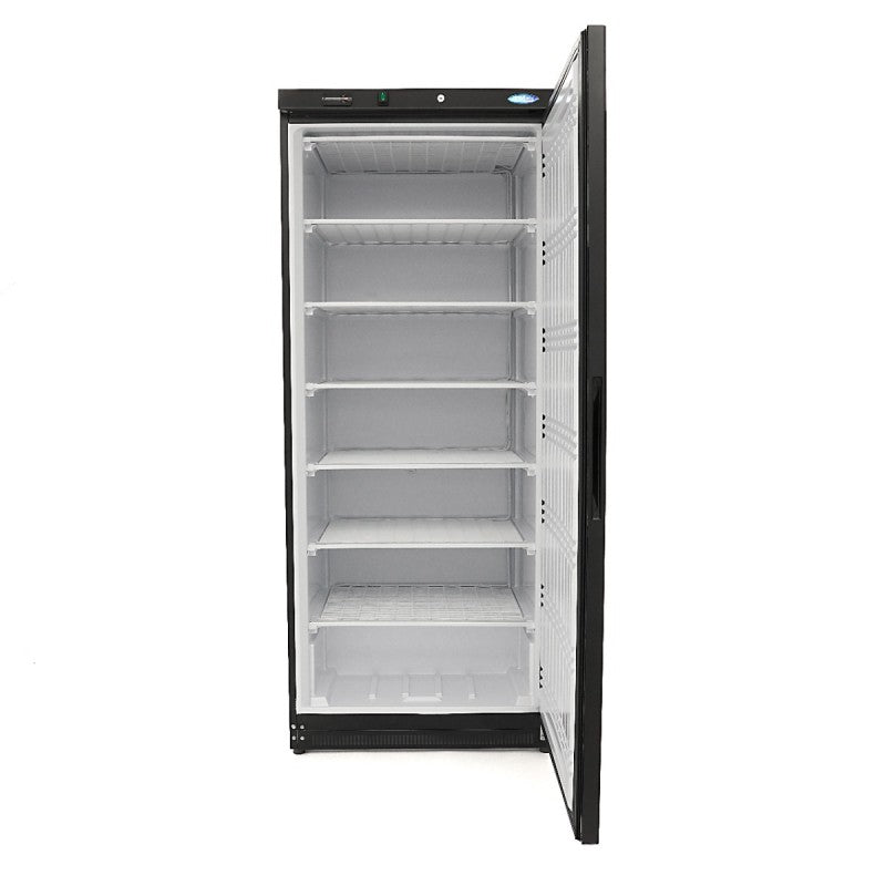 Freezer - 600L - 6 Fixed Shelves - Black
