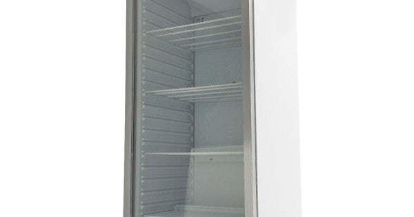 Fridge - 600L - White - with Glass Door