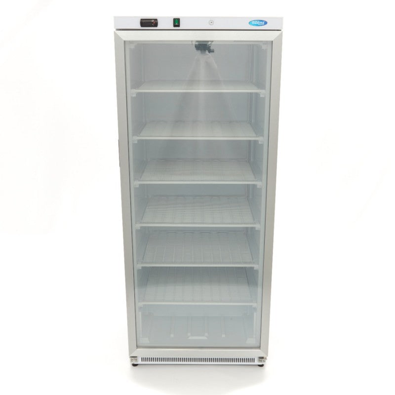 Freezer - 600L - White - with Glass Door
