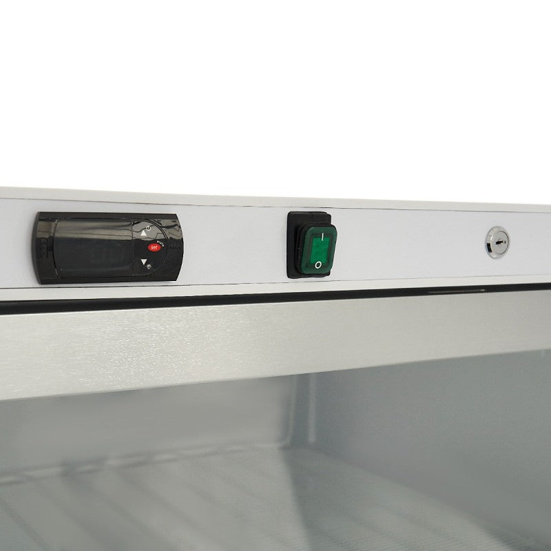 Freezer - 600L - White - with Glass Door
