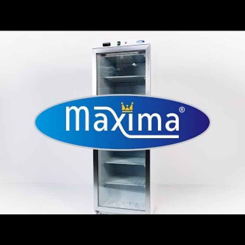 Freezer - 600L - Stainless Steel - with Glass Door
