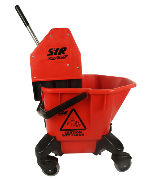 SYR Mop Bucket & Wringer RED 24Ltr