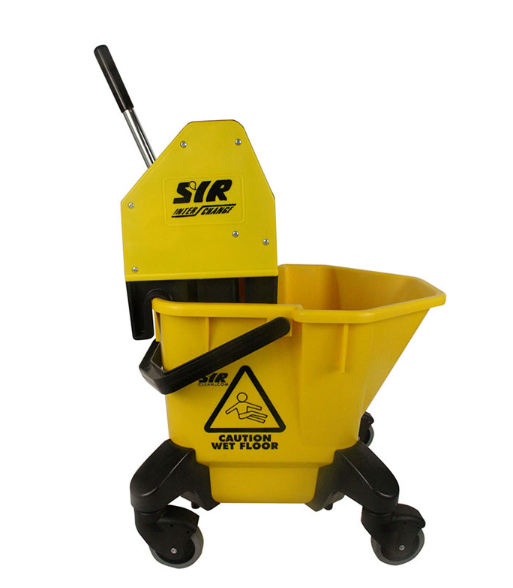 SYR Mop Bucket & Wringer YELLOW 24Ltr