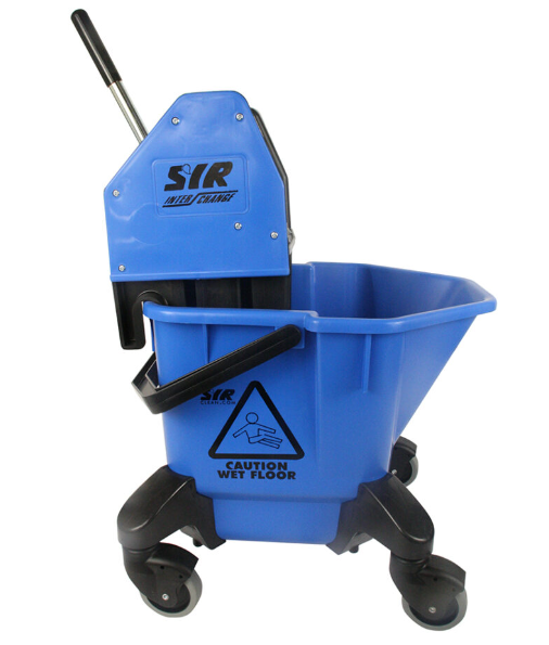 SYR Mop Bucket & Wringer BLUE 24Ltr