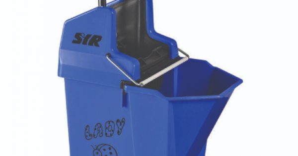 Ladybug Mop Bucket & Wringer BLUE 9Ltr