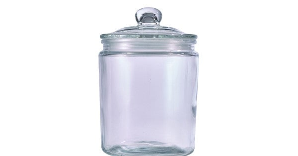 GenWare Glass Biscotti Jar 1.8L