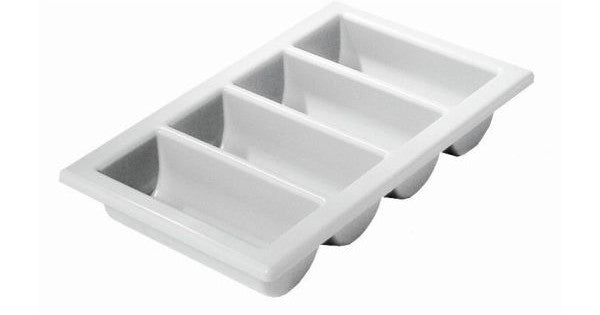 Cutlery Tray/Box 1/1 13" X 21" Grey