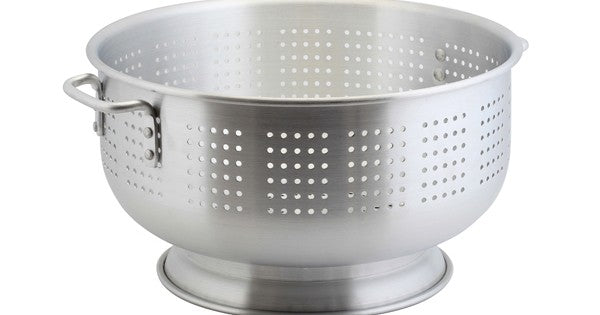 Alum. Heavy Duty Colander 15.2L 40.6 x 23.6cm