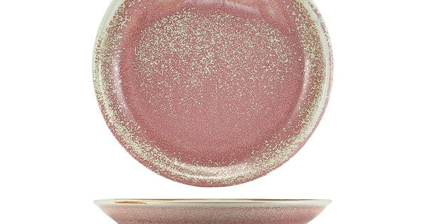 Terra Porcelain Rose Coupe Plate 19cm